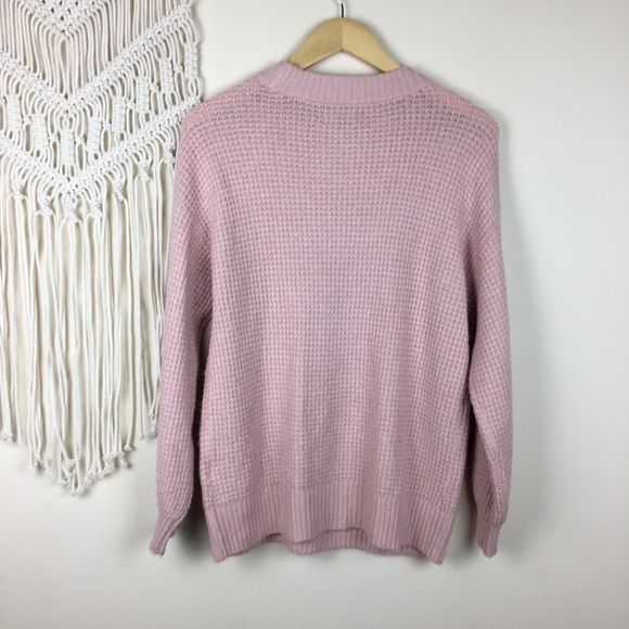 American Eagle Outfitters Sweaters | American Eagle Oversized Waffle Knit Sweater | Poshmark